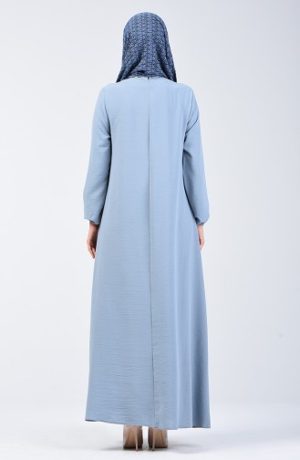 Blue İslamitische Jurk 0061-13