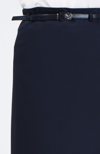 Navy Blue Skirt 2114-01