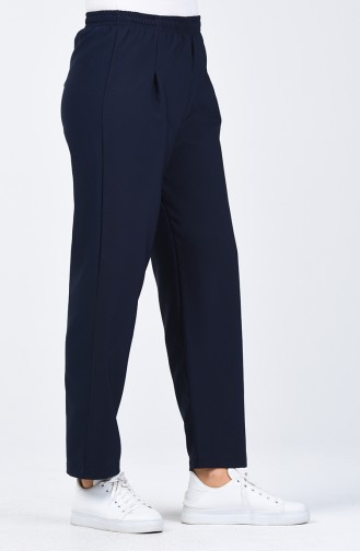 Pantalon Taille élastique 5272-07 Bleu Marine 5272-07