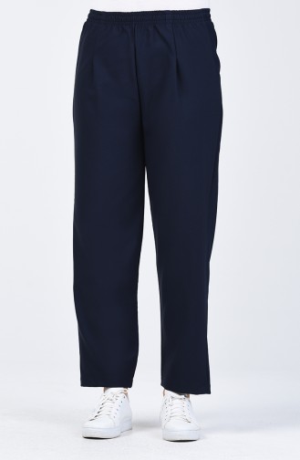 Pantalon Taille élastique 5272-07 Bleu Marine 5272-07