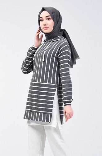 Striped Tunic 2310-05 Anthracite 2310-05