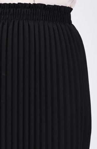 Pleated Skirt 0006-08 Black 0006-08