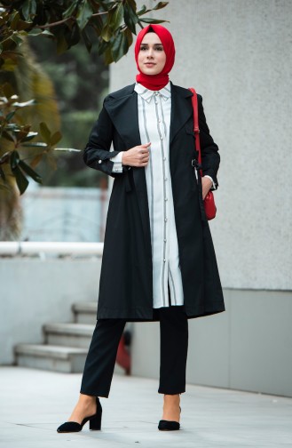 Black Trenchcoat 1408-02