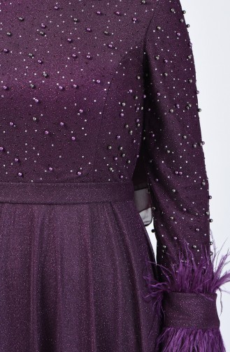 Pearly Evening Dress 3062-01 Purple 3062-01