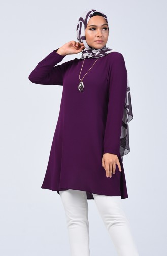 Basic Tunik 0118-01 Mor