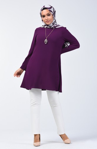 Basic Tunic 0118-01 Purple 0118-01