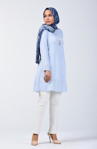 Basic Tunika  0118-03 Babyblau 0118-03