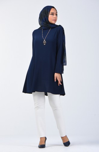 Basic Tunik 0118-04 Lacivert 0118-04