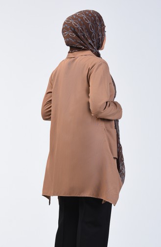 Süs Cepli Tunik 3135-05 Camel