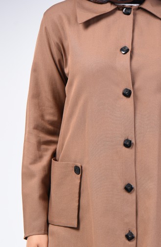 Süs Cepli Tunik 3135-05 Camel