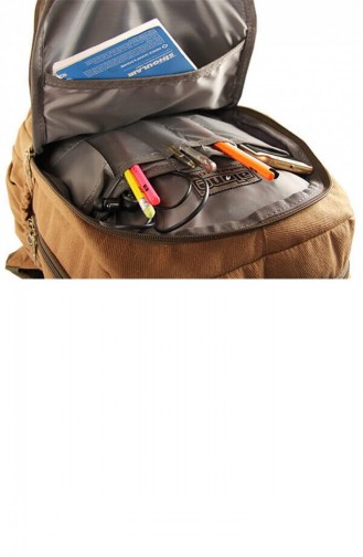 Renkli Back Pack 5054 Bej