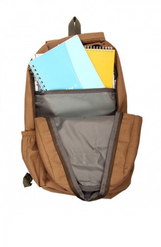 Renkli Back Pack 5054 Bej