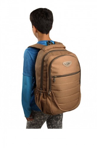 Renkli Back Pack 5054 Bej
