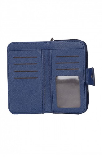 Biggi 0986 Dunkelblau Geldtasche mit Reissverschluss 1009861261134