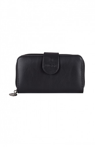 Biggi 0986 Schwarz Geldtasche mit Reissverschluss 1009861031134