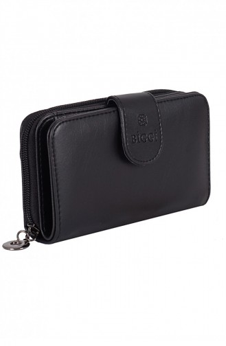 Biggi 0986 Schwarz Geldtasche mit Reissverschluss 1009861031134