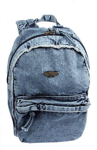 Denim Sac à Dos Pour Femme 5127 Neige Denim 5127 Kar Denim