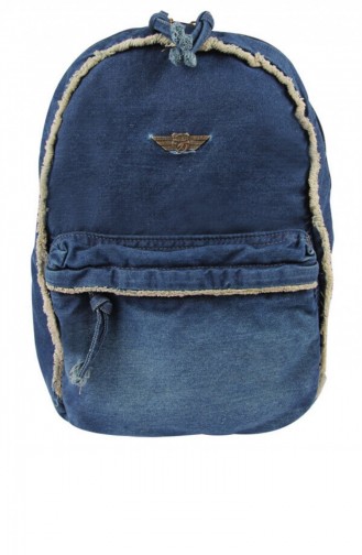 Renkli Back Pack 5127 Kar Denim