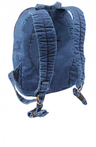 Renkli Back Pack 5127 Kar Denim