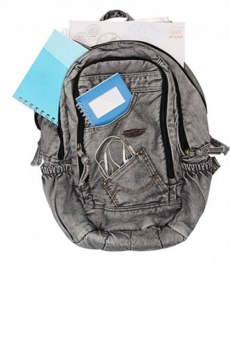 Colorful Backpack 5129 Kaya Denim