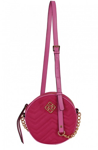 Lamberti 7137 Damen Kreuz Tasche Fuchsia Wildleder 1247589005340