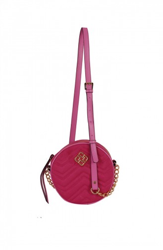 Lamberti 7137 Damen Kreuz Tasche Fuchsia Wildleder 1247589005340