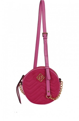 Lamberti 7137 Damen Kreuz Tasche Fuchsia Wildleder 1247589005340