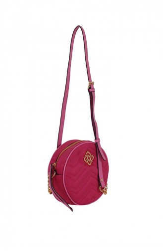 Lamberti 7137 Damen Kreuz Tasche Fuchsia Wildleder 1247589005340