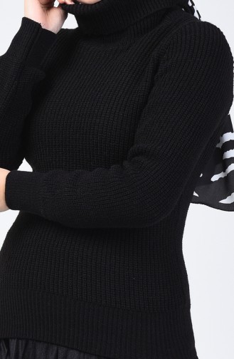 Knitwear Turtleneck Sweater 0512B-01 Black 0512B-01