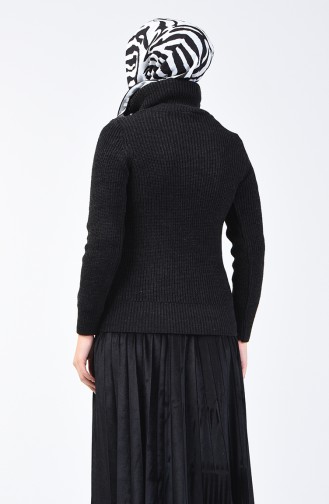 Knitwear Turtleneck Sweater 0512B-03 Smoke 0512B-03