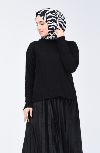 Knitwear Sweater 0570-02 Black 0570-02