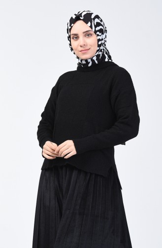 Pull Tricot  0570-02 Noir 0570-02