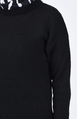 Knitwear Sweater 0570-02 Black 0570-02