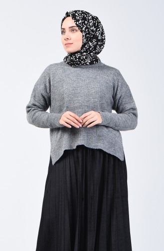 Pull Tricot 0570-03 Gris 0570-03
