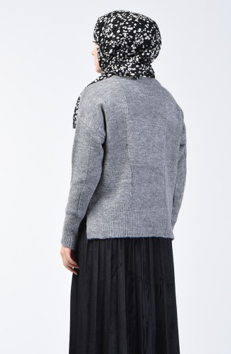 Knitwear Sweater 0570-03 Gray 0570-03
