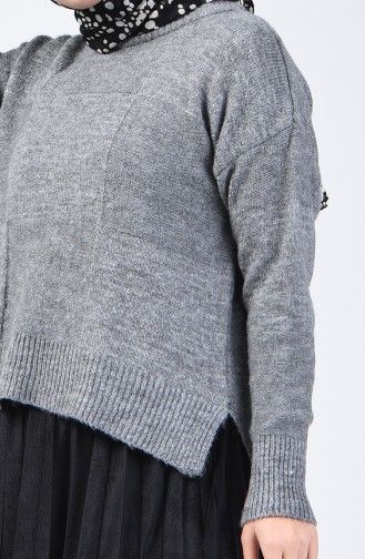 Pull Tricot 0570-03 Gris 0570-03