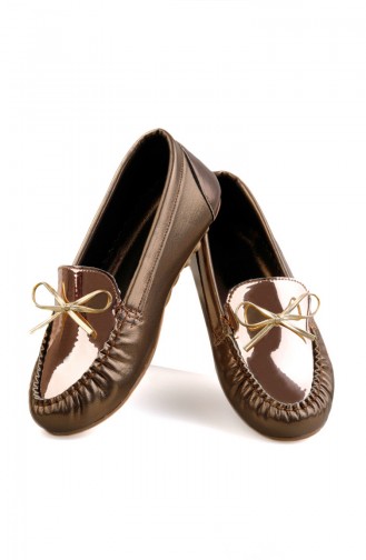 Women´s Shoe 0147-02 Gold Patent Leather 0147-02