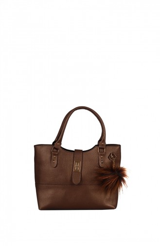 Zigga 02644 Bronz  Damen Schultertasche aus Kunstleder 1247589004152