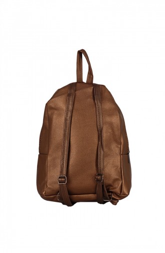 Zigga 02656 Bronz Damen Rucksack aus Kunstleder 1247589004189