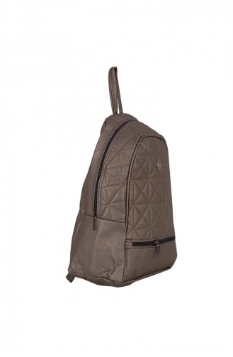 Zigga 02656 Damen Kunstliche Leder Rucksack Silber 1247589004190