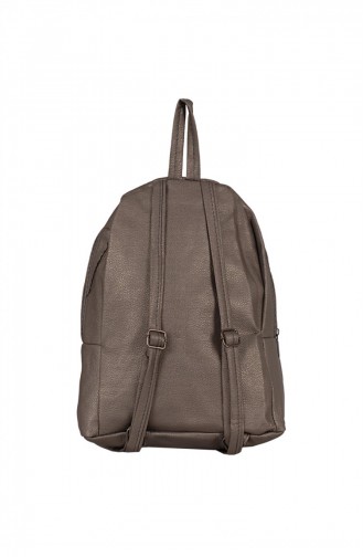 Zigga 02656 Damen Kunstliche Leder Rucksack Silber 1247589004190