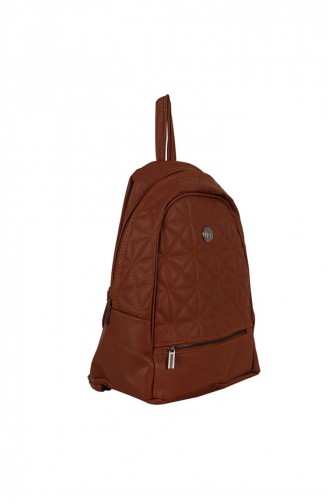 Zigga 02656 Damen Kunstliche Leder Rucksack Tabak 1247589004193