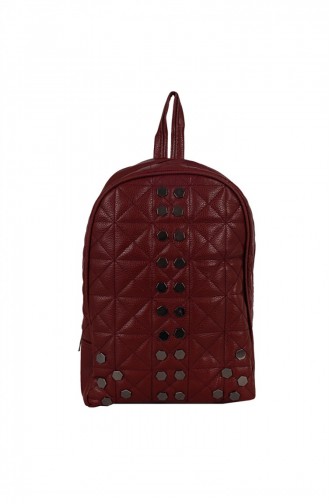 Zigga 02657 Damen Kunstliche Leder Rucksack Weinrot 1247589004196