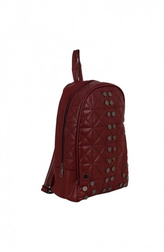 Zigga 02657 Damen Kunstliche Leder Rucksack Weinrot 1247589004196