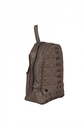 Zigga 02657 Damen Kunstliche Leder Rucksack Silber 1247589004198