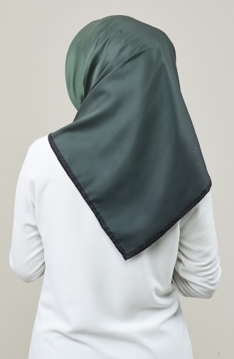 Degraded Twill Scarf 95336-07 Dark Green 95336-07