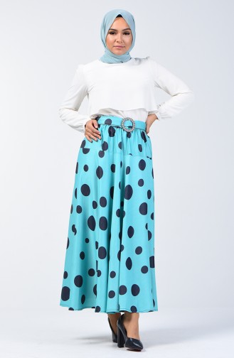 Turquoise Rok 1058-01