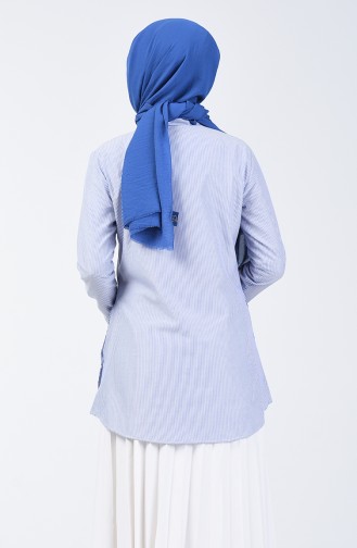 Striped Shirt 1000-05 Blue 1000-05