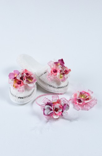 Wöchnerin Pantoffeln Set- Baby Girl aks13 Pink 13