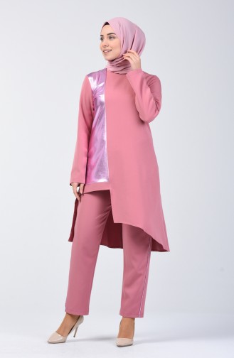 Garni Tunic Trousers 2 Piece 5533-03 Dry Rose 5533-03